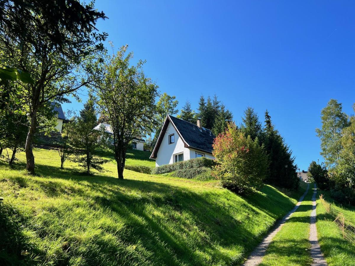 Urige Berghuette Mit Kamin Und Sauna Im Erzgebirge Nahe Schwarzwassertal Pobershau Zewnętrze zdjęcie