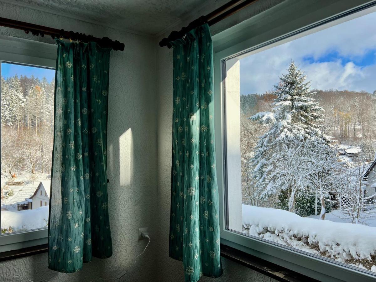 Urige Berghuette Mit Kamin Und Sauna Im Erzgebirge Nahe Schwarzwassertal Pobershau Zewnętrze zdjęcie